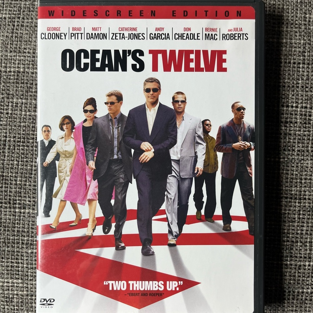 Ocean’s Twelve Movie DVD - Picture 1 of 4
